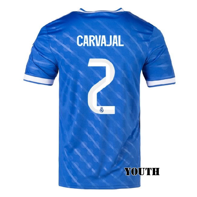 2025/26 Daniel Carvajal #2 Third Youth Soccer Jersey
