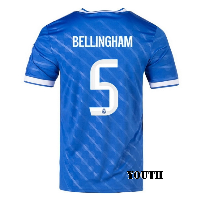 2025/26 Jude Bellingham #5 Third Youth Soccer Jersey