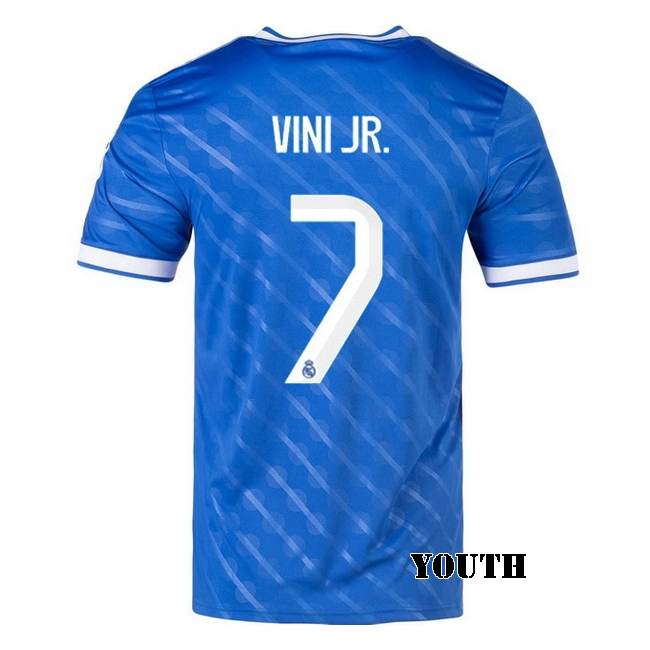 2025/26 Vinicius Junior #7 Third Youth Soccer Jersey