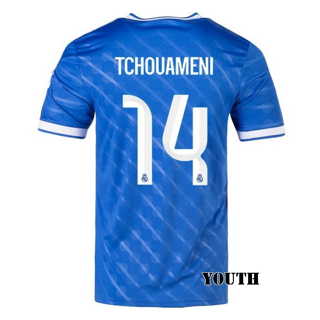 2025/26 Aurelien Tchouameni #14 Third Youth Soccer Jersey