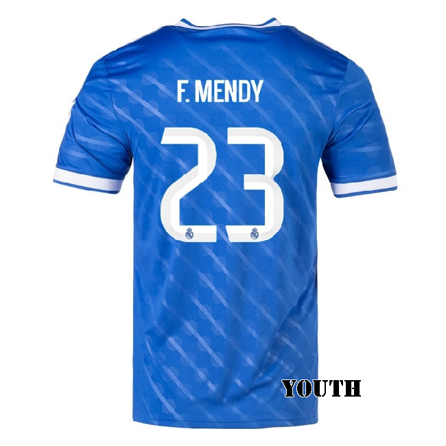2025/26 Ferland Mendy #23 Third Youth Soccer Jersey