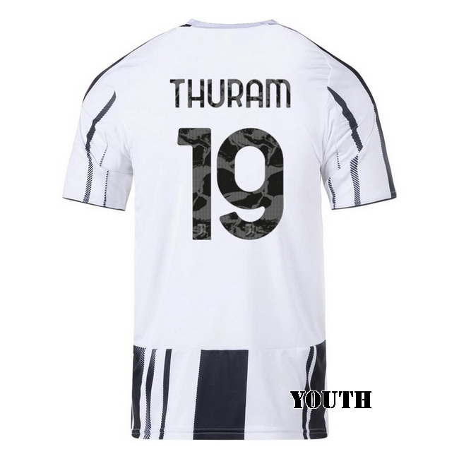 2025/26 Khephren Thuram #19 Home Youth Soccer Jersey