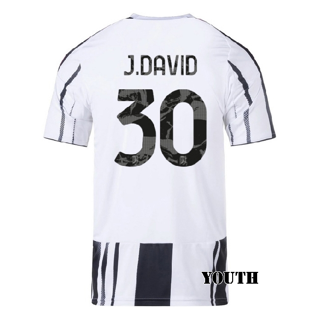 2025/26 Jonathan David #30 Home Youth Soccer Jersey