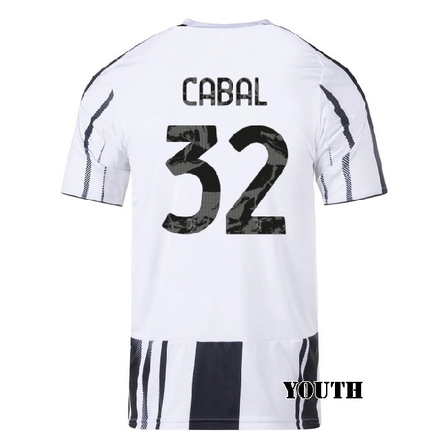 2025/26 Juan Cabal #32 Home Youth Soccer Jersey