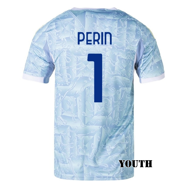 2025/26 Mattia Perin #1 Away Youth Soccer Jersey