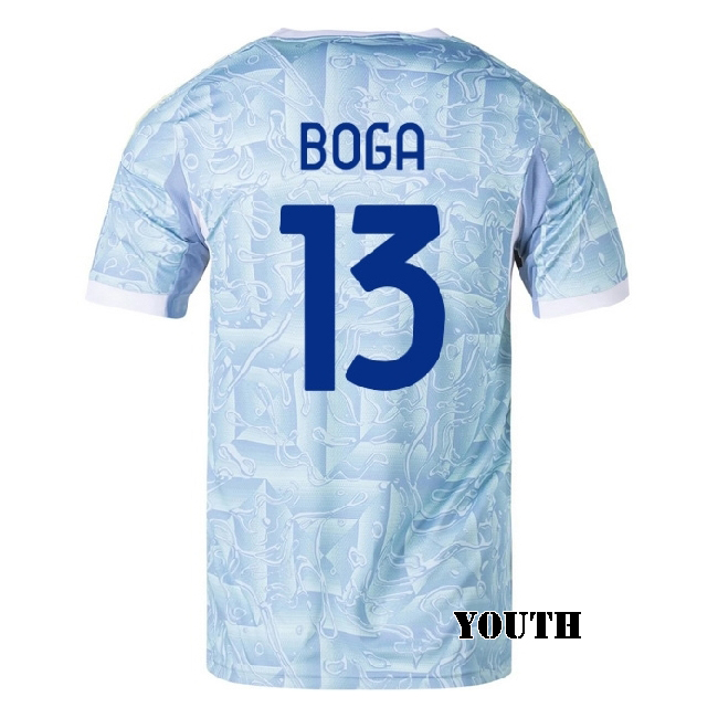 2025/26 Jeremie Boga #13 Away Youth Soccer Jersey