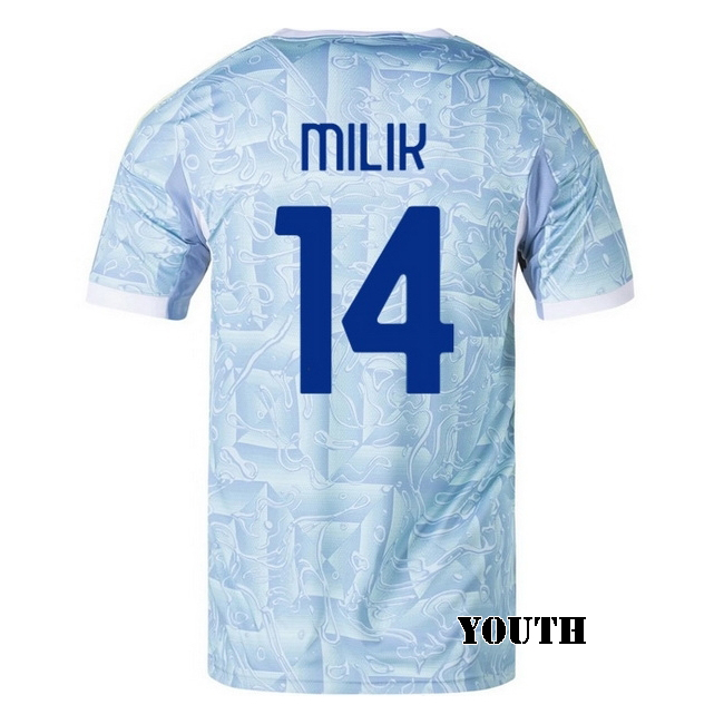 2025/26 Arkadiusz Milik #14 Away Youth Soccer Jersey