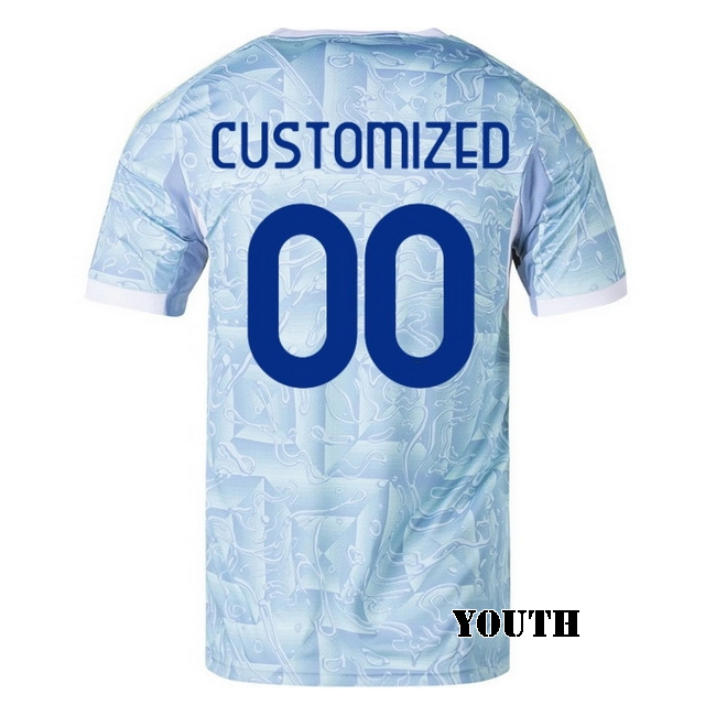 2025/26 CUSTOMIZED I #00 Away Youth Soccer Jersey