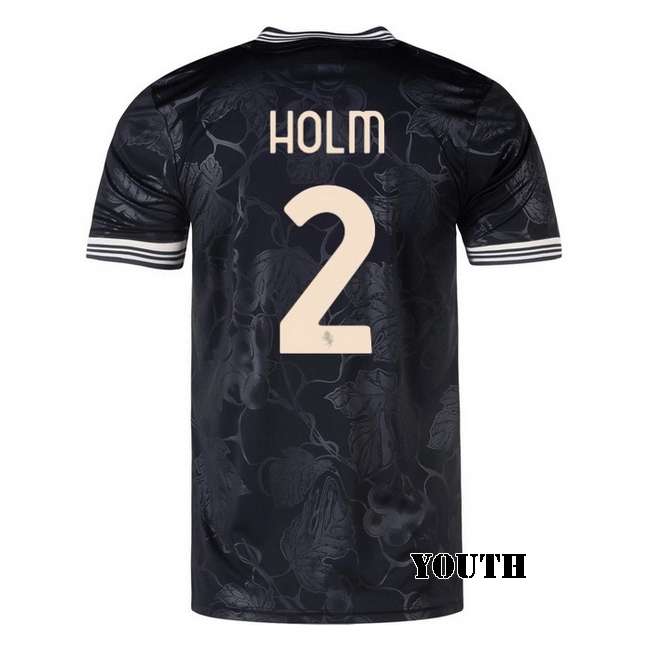 2025/26 Emil Holm #2 Third Youth Soccer Jersey