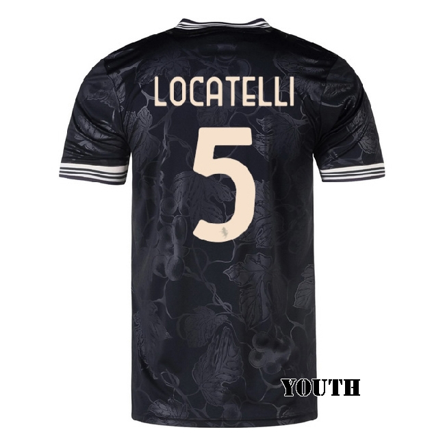 2025/26 Manuel Locatelli #5 Third Youth Soccer Jersey