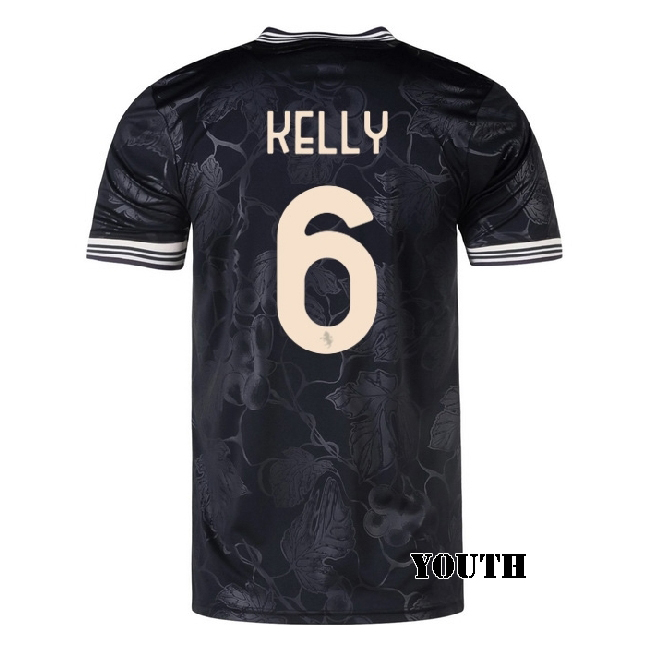 2025/26 Lloyd Kelly #6 Third Youth Soccer Jersey
