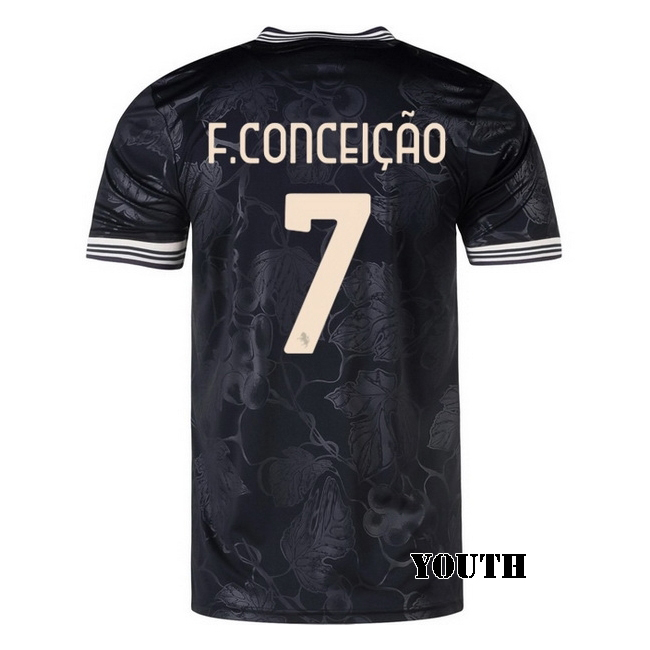 2025/26 Francisco Conceicao #7 Third Youth Soccer Jersey