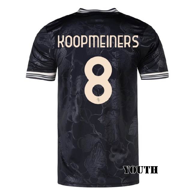 2025/26 Teun Koopmeiners #8 Third Youth Soccer Jersey