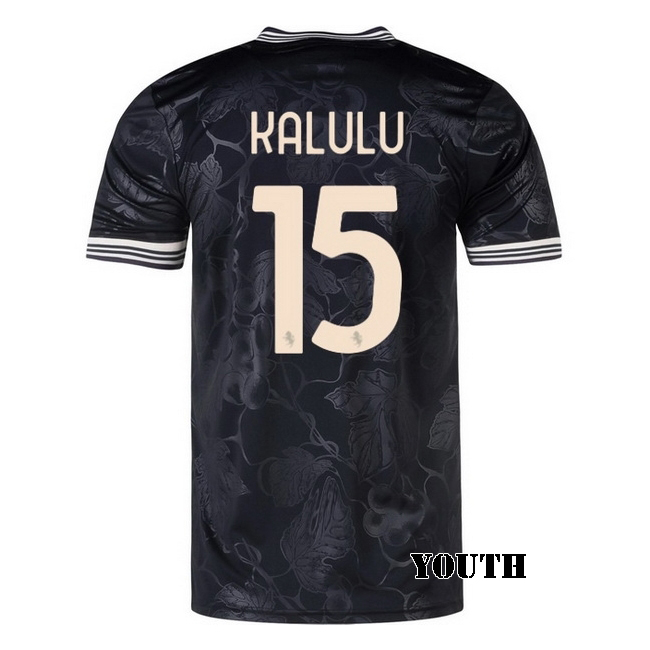 2025/26 Pierre Kalulu #15 Third Youth Soccer Jersey