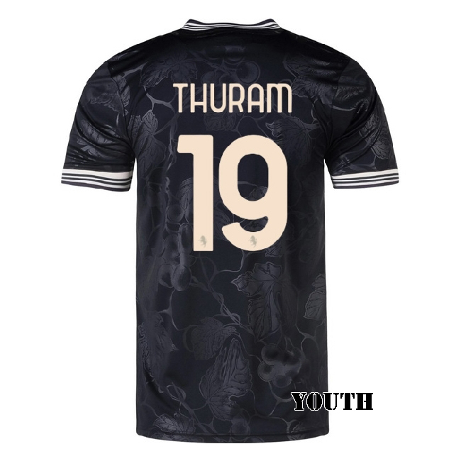 2025/26 Khephren Thuram #19 Third Youth Soccer Jersey