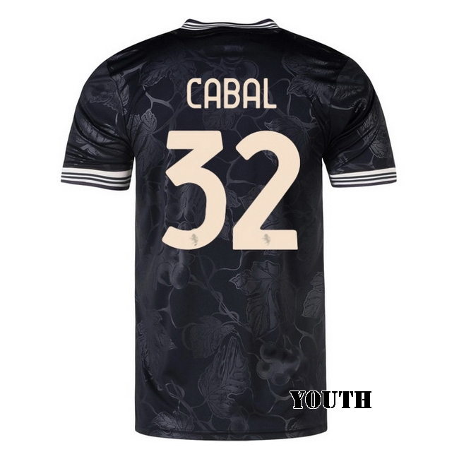 2025/26 Juan Cabal #32 Third Youth Soccer Jersey