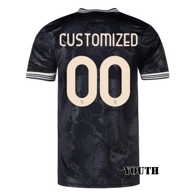 2025/26 CUSTOMIZED J #00 Third Youth Soccer Jersey