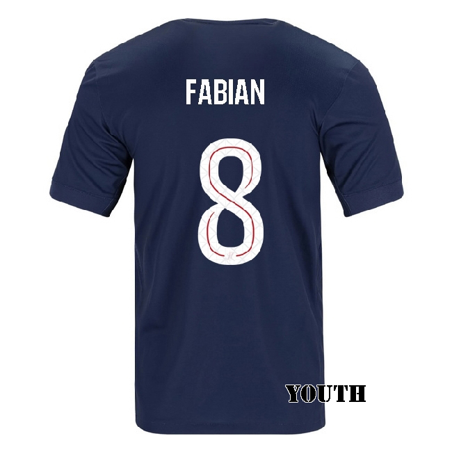 2025/26 Fabian Ruiz #8 Home Youth Soccer Jersey