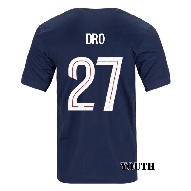 2025/26 Dro Fernandez #27 Home Youth Soccer Jersey