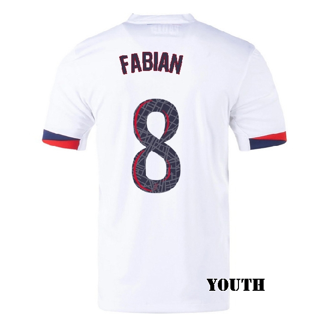 2025/26 Fabian Ruiz #8 Away Youth Soccer Jersey
