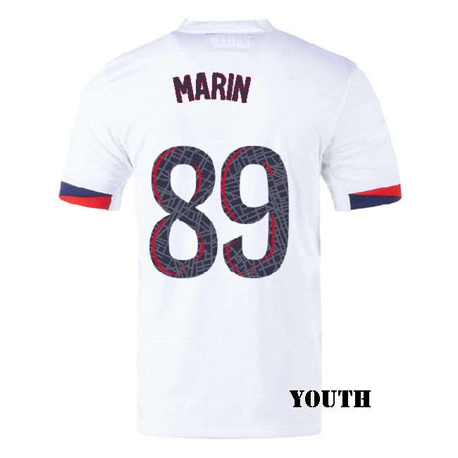 2025/26 Renato Marin #89 Away Youth Soccer Jersey
