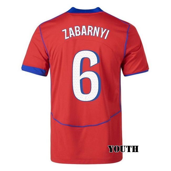 2025/26 Ilya Zabarnyi #6 Third Youth Soccer Jersey