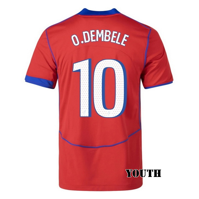 2025/26 Ousmane Dembele #10 Third Youth Soccer Jersey