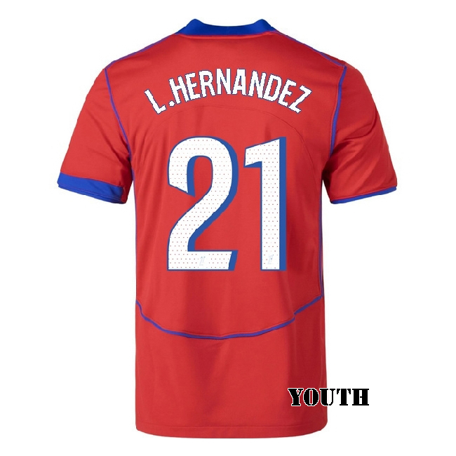 2025/26 Lucas Hernandez #21 Third Youth Soccer Jersey