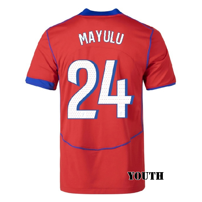 2025/26 Senny Mayulu #24 Third Youth Soccer Jersey