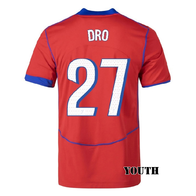 2025/26 Dro Fernandez #27 Third Youth Soccer Jersey