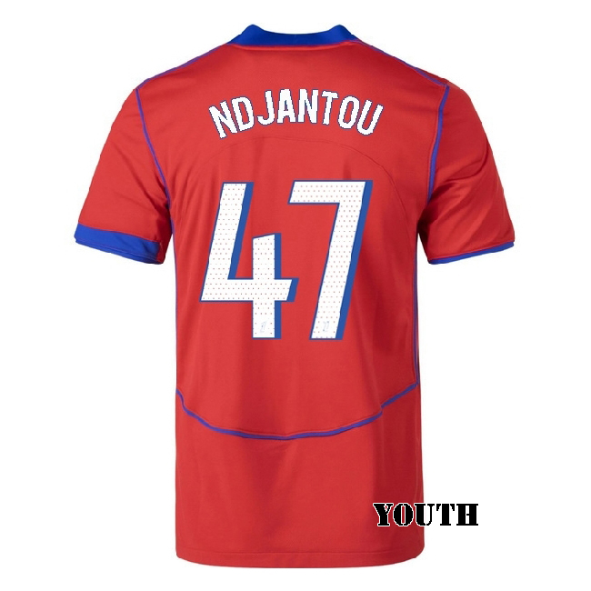 2025/26 Quentin Ndjantou #47 Third Youth Soccer Jersey