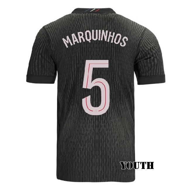 2025/26 Marquinhos #5 Fourth Youth Soccer Jersey