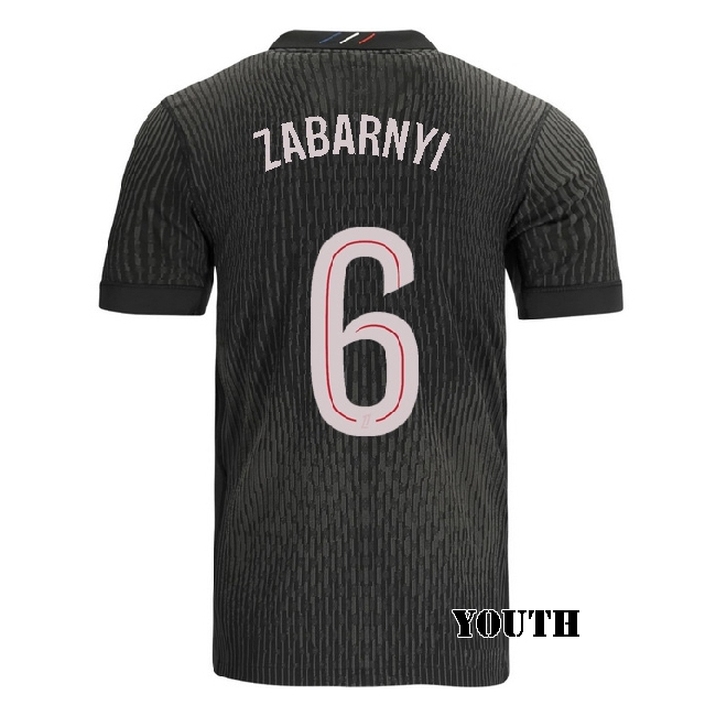 2025/26 Ilya Zabarnyi #6 Fourth Youth Soccer Jersey