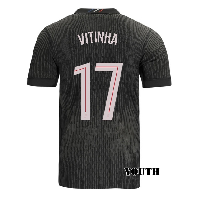 2025/26 Vitinha #17 Fourth Youth Soccer Jersey