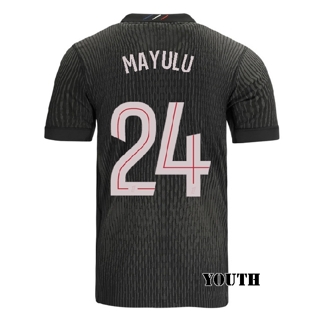 2025/26 Senny Mayulu #24 Fourth Youth Soccer Jersey