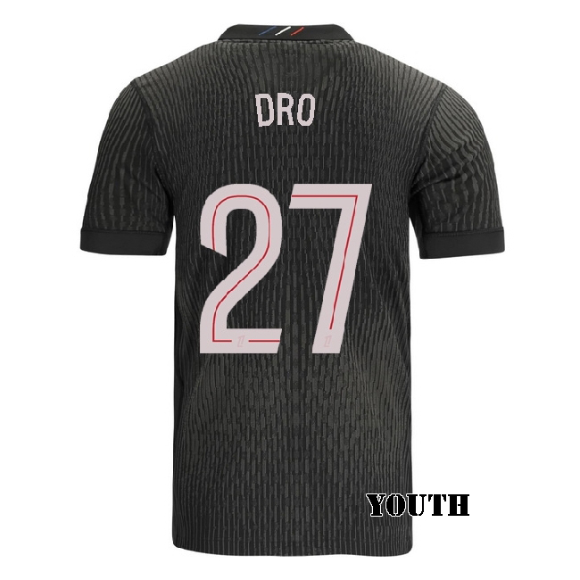 2025/26 Dro Fernandez #27 Fourth Youth Soccer Jersey