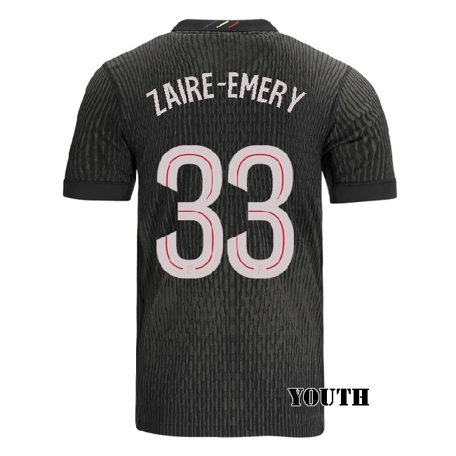 2025/26 Warren Zaire-Emery #33 Fourth Youth Soccer Jersey