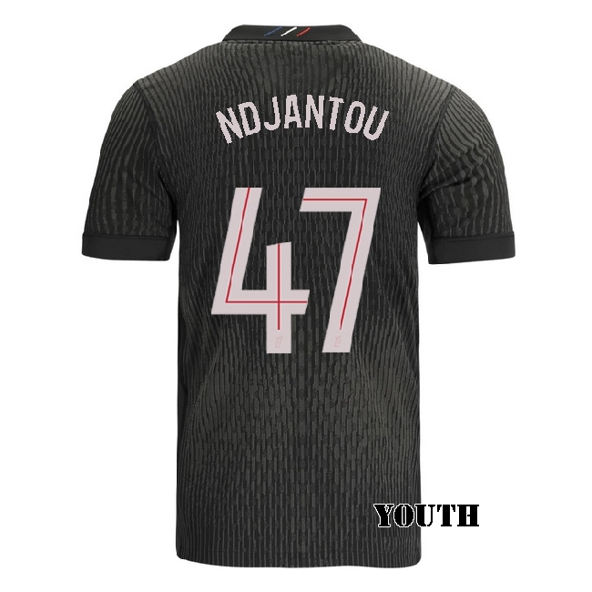 2025/26 Quentin Ndjantou #47 Fourth Youth Soccer Jersey