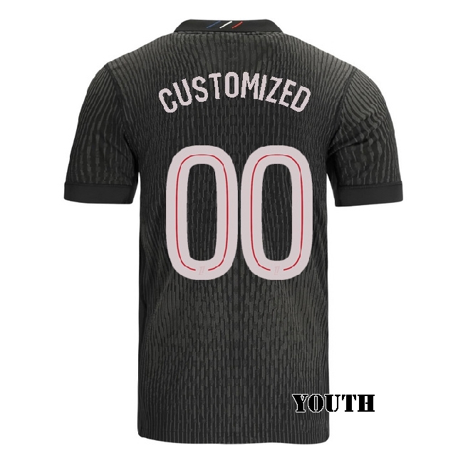 2025/26 CUSTOMIZED P #00 Fourth Youth Soccer Jersey
